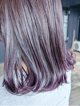 ルシードスタイル リム(LUCIDO STYLE Rim) グラデーション×グレープカラー