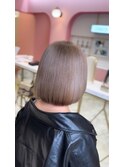 圧倒的ツヤ髪♪ミルクティーベージュ