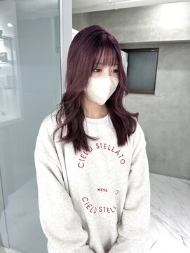 スウィープ(sweep) ピンクラベンダー/ブリーチ/天神/福岡