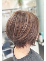 ヘアースタジオ ジェイワン(hair studio J ONE)&nbsp;30代40代50代60代くびれ大人ショートボブ白髪染めぼかし