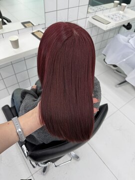 ミユーズシブヤフラッグ(Miyu’s Shibuya Flag) ブリーチなしピンク