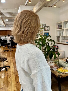 グリーク(GREEK) ハイトーンカラー ミルクティーベージュ