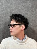 cafe &barber ツーブロックショート