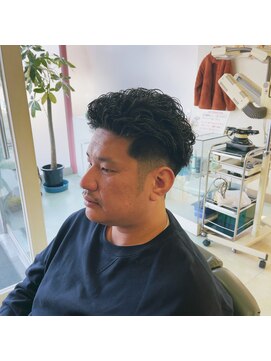 バーバー ノウショウ(BARBER NOSHO) 宮城パーマ×フェードスタイル