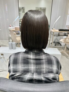 ビューバイネオリーブ 用賀店(Beau'r by neolive) くびれヘア縮毛矯正アプリコットオレンジ夏ハイライト《用賀》