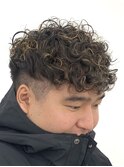 men's hair スペインカール/藤沢