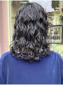 スパイラルパーマ　黒髪パーマ　20代30代40代50代60代