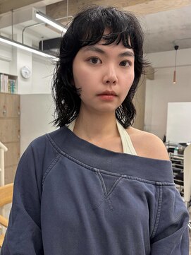 ナヌーク シブヤ(nanuk shibuya) ミディアムパーマ/ウルフパーマ/ニュアンスパーマ