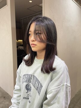 インビテーション 名古屋(invitation) パツっとセミロング