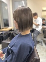 エレノア 渋谷公園通り店(Eleanor) ケアブリーチ/ボブ/切りっぱなしボブ/髪質改善/渋谷