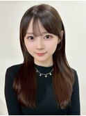  韓国風ナチュラルロング