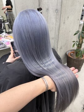 リノート バイ エゴル 名古屋(LINOET by ENGOL) 【LINOET名古屋】ブルーシルバー/ブルージュ/色落ちまで綺麗！！