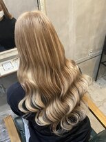 ルフレ 新宿本店1st(Reflet)&nbsp;ハイライト風エクステ