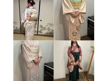 彩葉の雰囲気（着付けもできます。詳しくはお問い合わせください。）