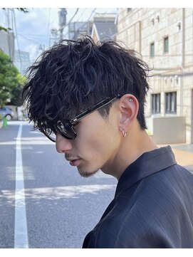 アストラ(ASTRA) MEN’S HAIR/波巻きツイストスパイラル/リバースセンターパート