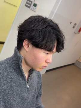 プルーブトウキョウ 渋谷(PROVE TOKYO) 爽やか 毛流れパーマ