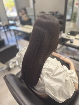 ソヨン 平塚店(SOYON) 透明感ラベンダーピンク艶ロング【平塚】