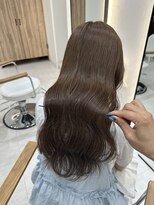 ジーナ 吉塚(Zina)&nbsp;艶巻き 透明感ショコラブラウン【福田れん】吉塚美容室 髪質改善