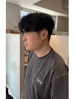 ガリカ 博多(Gallica) <ゲスト>メンズ、無造作でおしゃれ、シャドウパーマ