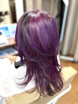 ムーア(MUA)&nbsp;ウルフ×パープル　推しカラー