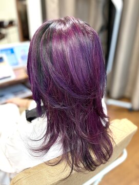 ムーア(MUA) ウルフ×パープル 推しカラー