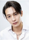 韓国マッシュカルマパーマ韓国風センターパートニュアンスパーマ
