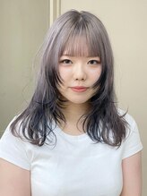 パークレーン アイス イヴェン アネックス(PARK LANE ICI yeven.anx)&nbsp;ブリーチカラーブリーチなしカラーハイトーンレイヤーカット