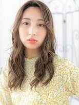 プリモカ 綾瀬(primoC) 綾瀬/髪質改善/ミルクブラウン!ロングウルフカット韓国巻きh