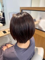 ロアエイル(LoreAirl)&nbsp;大人ショート × 髪質改善ストレート