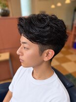 サロン ド ユー(サロン ド YOU) フェザーパーマ×ツーブロック