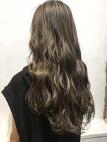 アンク クロス 池袋北口店(ANKHCROSS)&nbsp;グレージュ×ハイライト