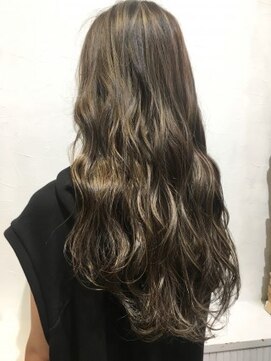 アンク クロス 池袋北口店(ANKHCROSS) グレージュ×ハイライト