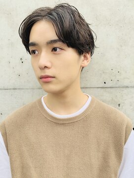 フィフス(fifth) ◇トランクスヘア くせ毛風パーマ かき上げヘア◇