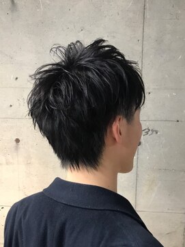 オッソ(OSSO) ショートレイヤートランクスヘアくせ毛風パーマ