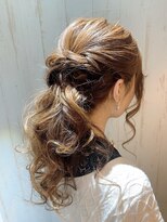 メリカ(Hair salon Merika)&nbsp;オシャレ可愛いポニーテールstyle*