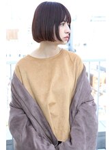 ガーデンヘアー(Garden hair)&nbsp;『GARDEN』暗髪＋リップラインミニボブ♪