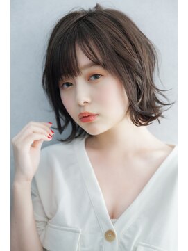 リル 7F 銀座(Rire) 【Rire-リル銀座-】ひし形シルエットゆる波ウェーブ