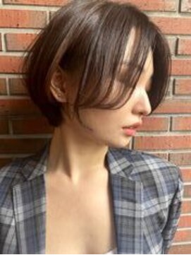 アリエッタ ギンザツー(ARIETTA GINZA2) 耳かけショート/ハンサムショート/ダークトーン/上品/ミニボブ