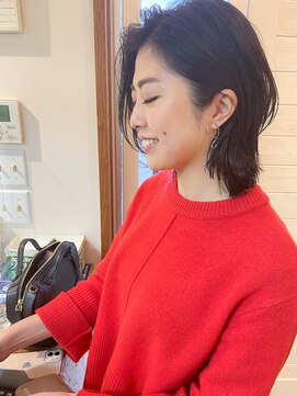 オーシャン(Ocean) 大人可愛い20代30代40代外はねボブ/ネオウルフ/前下がり