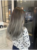 シルバーグレーグラデーション