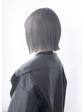 ゴーズゴードットビー 吉祥寺(go s go .b) グレージュ切りっぱなしボブ