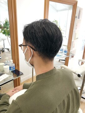 ヘッズ 本八幡店(HEADS) MEN'S HAIR  センターパート　ツイストスパイラル　韓国マッシュ