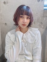 ルービック バランス 天王寺(Rubik's×Balance)&nbsp;イメチェンフェミニン小顔カットアッシュブラウンボブ