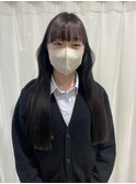 ワイドバング×ラベンダーグレージュ