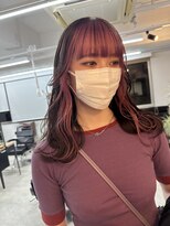 ヴェルデ(Verde)&nbsp;フェイスフレーミング アッシュピンク