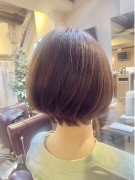 アックスピュア(axe pure) ミニマムショートボブスタイル♪