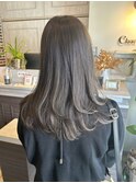 透明感ハイライト&シアグレージュ♪