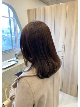 アマニ ヘアー ホスピタル(AMANI. HAIR HOSPITAL) 柔らかオレンジベージュ