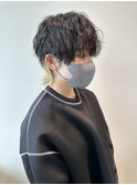 メンズライクショート/インナーカラー/10代20代