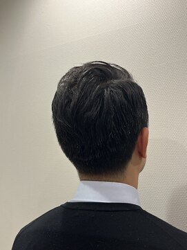 銀座マツナガ 神田店 30代40代オシャレイケおじビジネス七三スタイル
